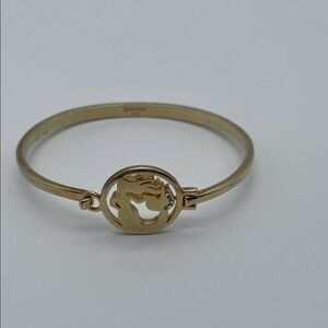 Spartina 449 Gold Dragon Bangle Bracelet